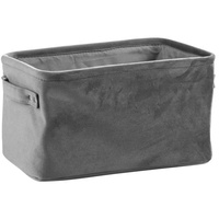 Home4You Aufbewahrungskorb, 33 x 23 cm - Grau -