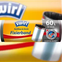 Swirl 60l Fixierband-Müllbeutel 10 St.