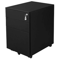 Songmics Rollcontainer schwarz