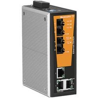 Weidmüller IE-SW-VL05M-3TX-2ST Industrial Ethernet Switch 10 / 100MBit/s