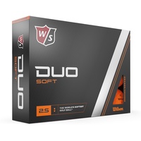 Wilson Duo Soft Golf Balls, orange