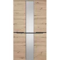 Innostyle Garderobenschrank 3-türig holzfarben 105x192x38 cm x 192 cm