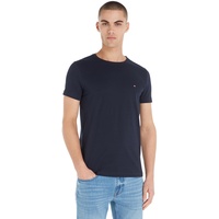 Tommy Hilfiger Core Stretch Extra Slim Fit Kurzarm-T-Shirt Desert