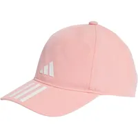 Adidas 3-Streifen AEROREADY Baseball Kappe White / Black /