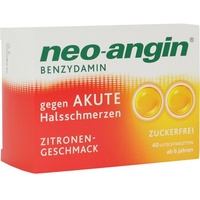 Klosterfrau neo-angin Benzydamin akute Halsschmerzen Zitrone