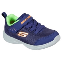 SKECHERS Jungen Skech-Stepz 2.0 Mini Wanderer Sneaker, Navy Textile