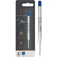 Parker Kugelschreibermine | feine Spitze | blaue QUINKflow Tinte
