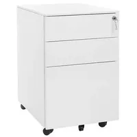 Songmics Rollcontainer Weiß