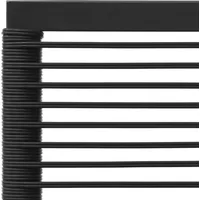 VidaXL Garten-Lounge-Set 8-tlg. schwarz/grau