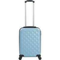 VidaXL Hartschalen-Trolley Blau ABS