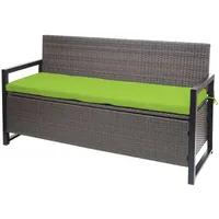 MCW Poly-Rattan 3er Sitzbank MCW-F39, Gartenbank, F39-3