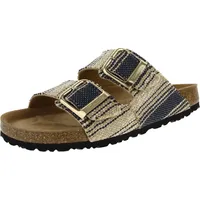 TAMARIS Damen Pantolette zwei Schnallen Kork Fußbett 1-27533-20, Größe:40