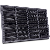HANSE HOME Fußmatte Kokos Gummi 40x60cm – rutschfeste Schmutzfangmatte