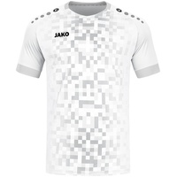 Jako Trikot Pixel (Kurzarm), Weiß, 140
