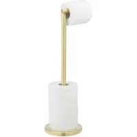 Wenko Stand mit Toilettenpapierhalter 2 in 1 Gold