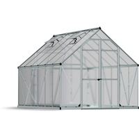 CANOPIA Gewächshaus Essence Alu silber 367 x 244 cm