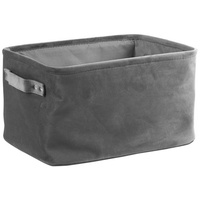 Home4You Aufbewahrungskorb, 36 x 26 cm - Grau -