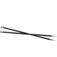 KnitPro Karbonz Lange Nadeln 14" (35cm) | 3,5mm