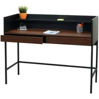Mendler Schreibtisch HWC-J79, Bürotisch Computertisch Arbeitstisch, Schublade 120x50cm Holz