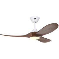 CasaFan Eco Genuino-L MW-NB 122 cm Deckenventilator nussbaum/weiß