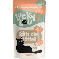 Lucky lou Katzen-Nassfutter Lifestage Adult Geflügel & Kaninchen 125
