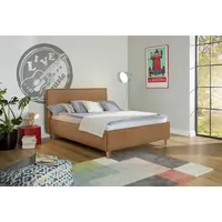 Alina Polsterbett ALINA "Hakon", gelb (ocker gfs 75), B:201cm