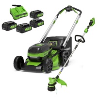 Greenworks GD24X2LM46SP4 inkl. 4 x 4,0 Ah