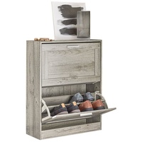 SoBuy Schuhschrank mit 2 Klappen FSR137-HG