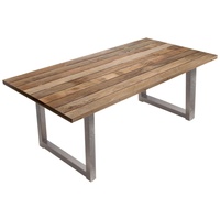 Möbilia Tisch mit wählbaren Tischbeinen 160x77 cm U-Form