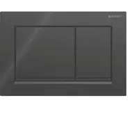 Geberit Omega30 Betätigungsplatte schwarz/schwarz matt 115.080.DW.1