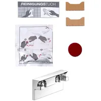 Keuco Klebe-Set Typ 8 für Toilettenpapierhalter, WC-Rollenhalter, Kleben statt