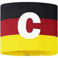 Jako Kapitänsbinde 764 schwarz/rot/gelb Senior