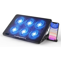Liangstar Kühler, 6 Leise Fans Gaming Cooler Kühlpads, 7