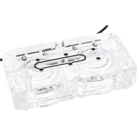 Alphacool Eisdecke D5 Dual Acryl Aufsatz, Wasserkühlung Pumpe