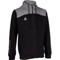 Select Oxford Kapuzenpullover Schwarz/Grau L