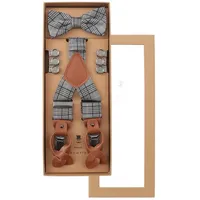 Prince BOWTIE Hosenträger Set + Fliege,