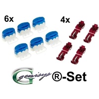 Genisys 6 Kabel Verbinder + 4 Anschlussklemmen kompatibel für