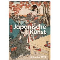 Favoritenpresse Japanische Kunst. Wandkalender 2024