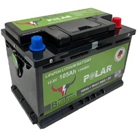 Bulltron Polar LiFePO4 12,8 V, 105 Ah, - Made