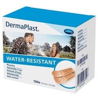 Hartmann DermaPlast® WATER-RESISTANT Pflasterstrips 19 x 72 mm Pflaster