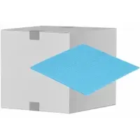 Sito Schwammtuch feucht 20 x 18 cm blau