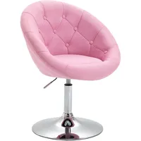 Svita Havanna Sessel, Lounge Clubsessel Barhocker Drehsessel retro Pink
