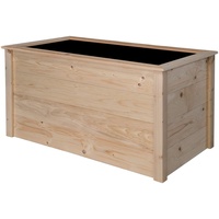 BM Massivholz Hochbeet BM MASSIVHOLZ "Typ 574", beige (natur),