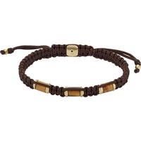 Fossil Armband »JEWELRY, JF04471710 mit Tigerauge, braun