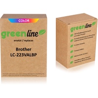Kompatible Ware kompatibel zu Brother LC-223 CMYK
