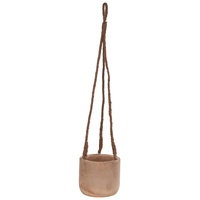 Trend-Center B.V. Blumenampel PIACE, Braun - Paulowniaholz - Ø