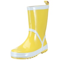 Playshoes Kinder Gummistiefel aus Naturkautschuk, trendige Unisex Regenstiefel mit
