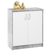 Bega Consult Kommode OPTIMUS, Betondekor - Weiß matt -