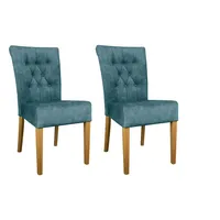 Home Affaire 4-Fußstuhl »Ravenna« (Set) 2 Stk.Esszimmerstuhl mit Knopfheftung