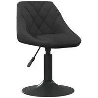 VidaXL Esszimmerstuhl Schwarz Samt
